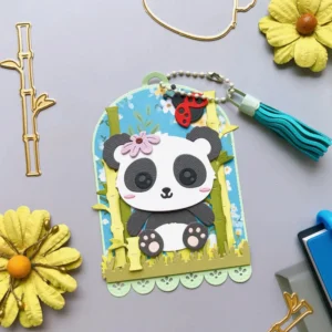 Cute Panda Metal Cutting Dies 03