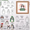 Cute Penguins Clear Stamps 00