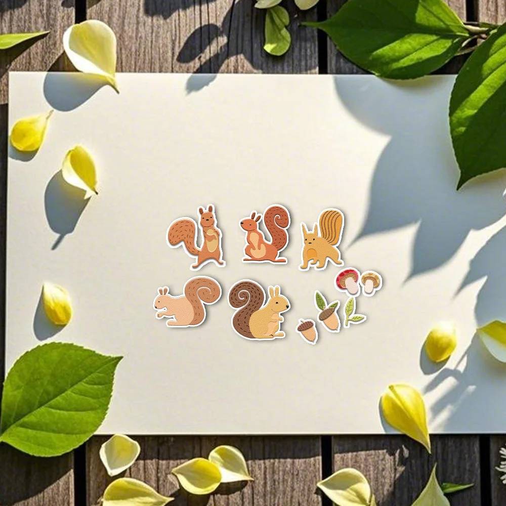 Cute Squirrels Metal Cutting Dies 04 Cute Squirrels Metal Cutting Dies 04