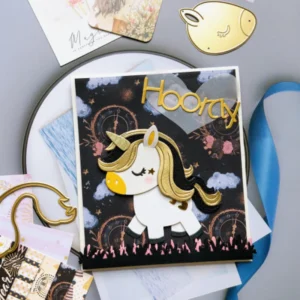 Cute Unicorn Metal Cutting Dies 00