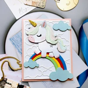 Sumflying Cute Unicorn Metal Cutting Dies Cute Unicorn Metal Cutting Dies 02