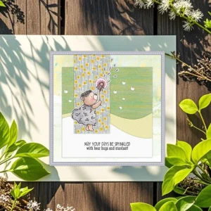 Dandelion Bear Clear Stamps 06