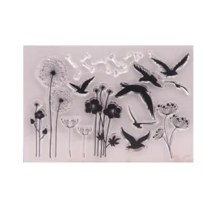 Dandelion Goose Stamp Set Dandelion Goose Stamp Set - detail view | clear stamp