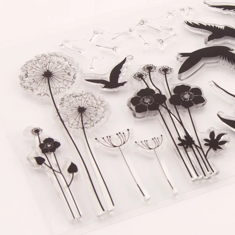 dandelion-goose-stamp-set-5 Dandelion Goose Stamp Set - packaging photo | clear stamp