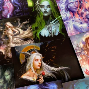 Dark Magic Elf Junk Journal Scrapbook Paper Dark Magic Elf Junk Journal Scrapbook Paper B3