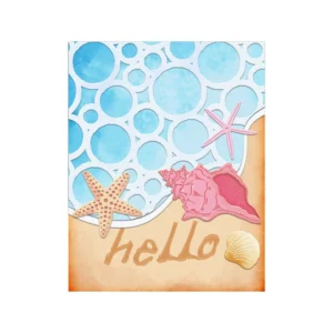 Sumflying Decorative Patterned Background Metal Cutting Dies Decorative Background Board Metal Cutting Dies 2 04