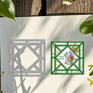 Decorative Background Frame Metal Cutting Dies 01