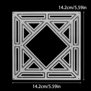 Decorative Background Frame Metal Cutting Dies 02