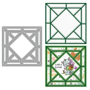 Decorative Background Frame Metal Cutting Dies 03