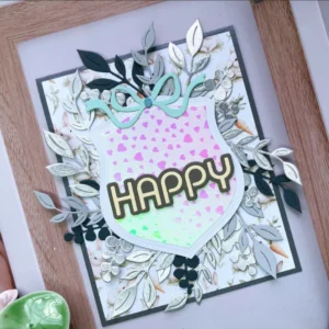 Sumflying Decorative Flag Frame Metal Cutting Dies Decorative Flag Frame Metal Cutting Dies 03