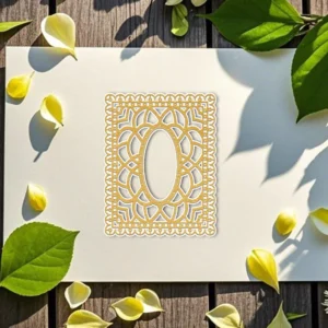 Sumflying Decorative Floral Frame Background Board Cutting Dies Decorative Floral Frame Background Board Cutting Dies 04