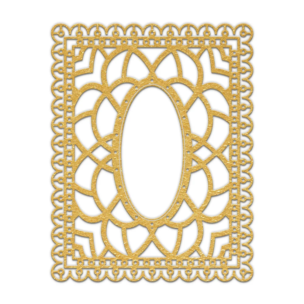 Decorative Floral Frame Background Board Cutting Dies 06 Decorative Floral Frame Background Board Cutting Dies 06