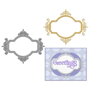 Decorative Flower Frame Metal Cutting Dies 1 00