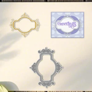 Decorative Flower Frame Metal Cutting Dies 1 01