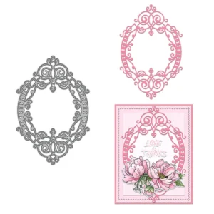 Decorative Flower Frame Metal Cutting Dies 00