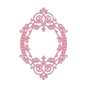 Sumflying Decorative Floral Frame Metal Cutting Dies Decorative Flower Frame Metal Cutting Dies 07