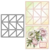 Decorative Grid Background Board Metal Cutting Dies 00