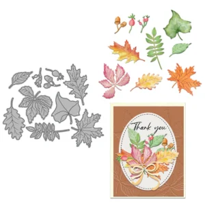 Decorative Leaves Metal Cutting Dies 01