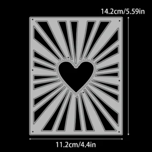 Sumflying Decorative Love Background Board Metal Cutting Dies Decorative Love Background Board Metal Cutting Dies 02