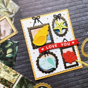 Decorative Mini Frame Metal Cutting Dies 02