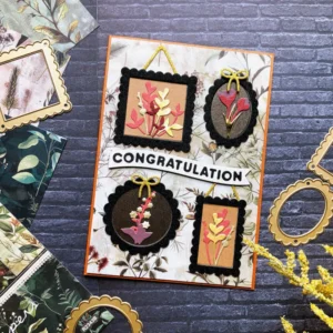 Decorative Mini Frame Metal Cutting Dies 03