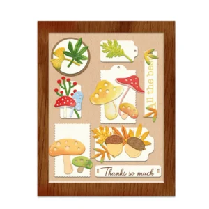 Sumflying Decorative Mushrooms Metal Cutting Dies Decorative Mushrooms Metal Cutting Dies 08