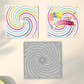 Sumflying Decorative Rotating Background Frame Cutting Dies