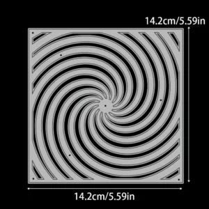 Sumflying Decorative Rotating Background Frame Cutting Dies Decorative Rotating Background Frame Cutting Dies 02