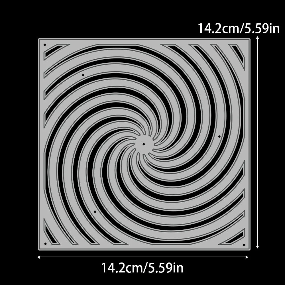 Decorative Rotating Background Frame Cutting Dies 02 Decorative Rotating Background Frame Cutting Dies 02