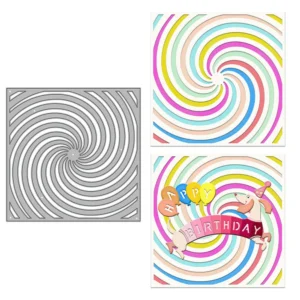 Sumflying Decorative Rotating Background Frame Cutting Dies Decorative Rotating Background Frame Cutting Dies 03