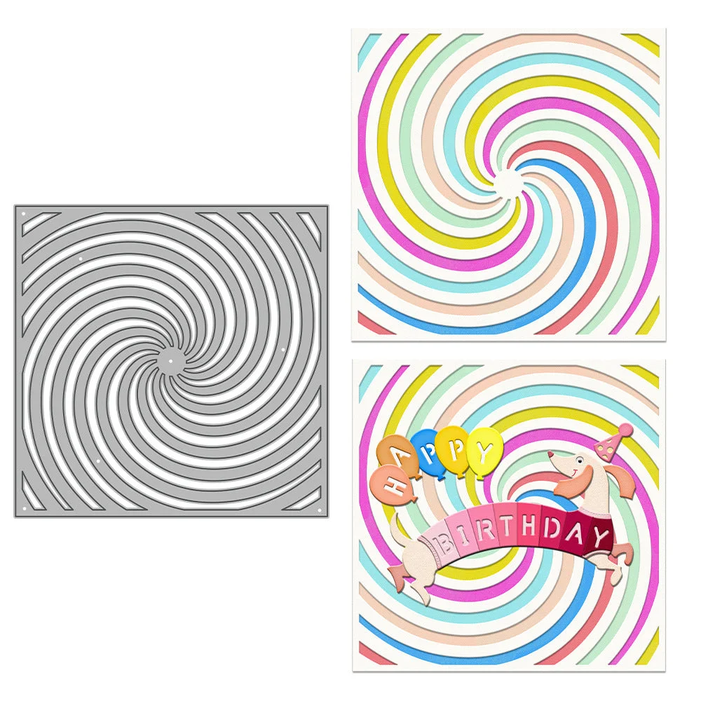 Decorative Rotating Background Frame Cutting Dies 03 Decorative Rotating Background Frame Cutting Dies 03
