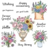 Dense Bouquet Clear Stamps 00