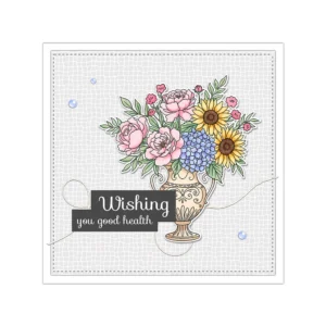 Dense Bouquet Clear Stamps 04