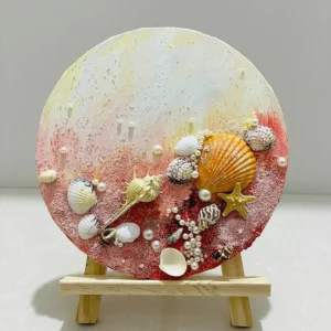 Sumflying DIY Beach Shell Quartz Sand 3D Painting Kit - image 2