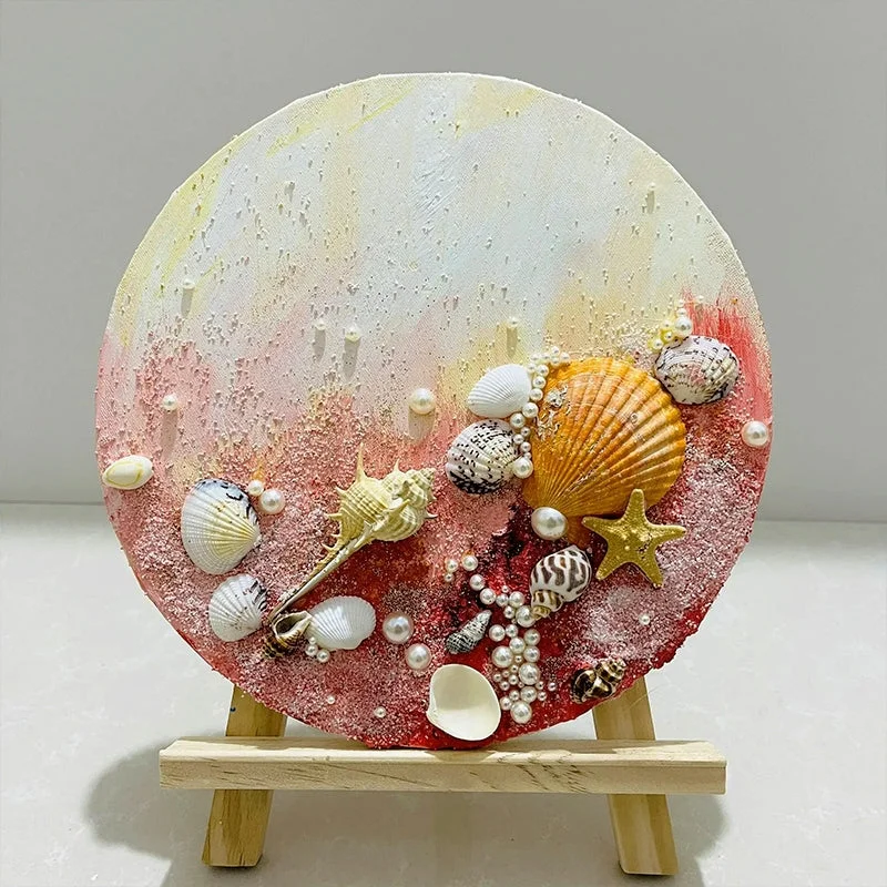 Sumflying DIY Beach Shell Quartz Sand 3D Painting Kit - image 2 Sumflying DIY Beach Shell Quartz Sand 3D Painting Kit - image 2
