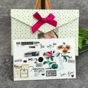 Sumflying DIY Envelope Metal Cutting Dies – see size chart for dimensions – carbon steel die for scrapbooking