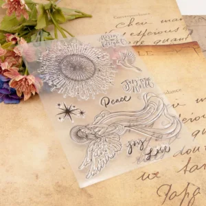 Sumflying DIY Scrapbook Craft Journal Clear Stamps Diy Scrapbook Clear Stamps 3 03