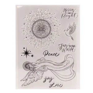 Sumflying DIY Scrapbook Craft Journal Clear Stamps Diy Scrapbook Clear Stamps 3 04