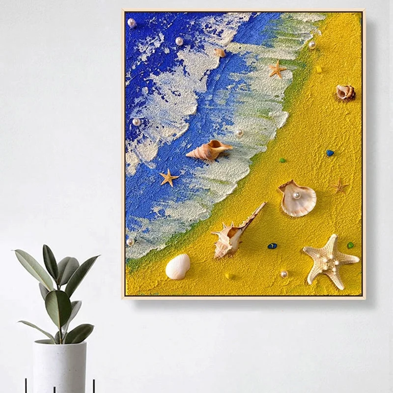 Sumflying DIY Shell Beach Sand Painting Art Kit - image 2 Sumflying DIY Shell Beach Sand Painting Art Kit - image 2