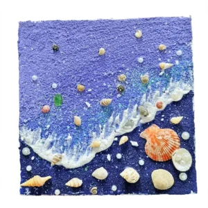 DIY Shell Beach Sand Painting Art Kit Sumflying DIY Shell Beach Sand Painting Art Kit - image 3