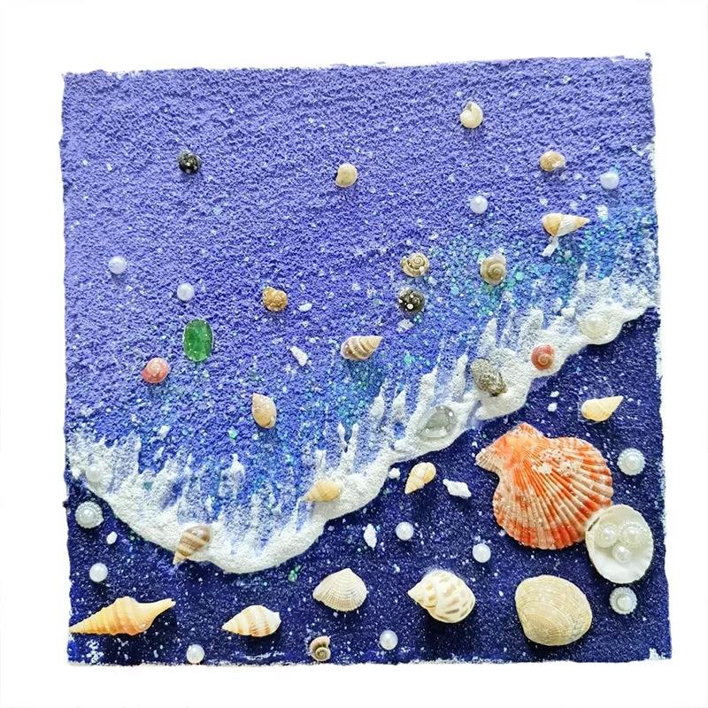 Sumflying DIY Shell Beach Sand Painting Art Kit - image 3 Sumflying DIY Shell Beach Sand Painting Art Kit - image 3