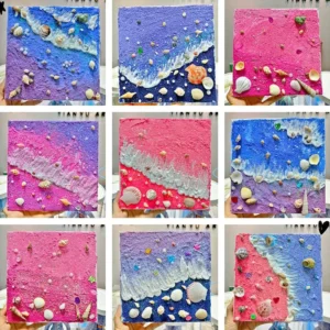 DIY Shell Beach Sand Painting Art Kit Sumflying DIY Shell Beach Sand Painting Art Kit - image 5