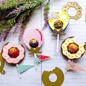 Sumflying Donut Lollipop Metal Cutting Dies