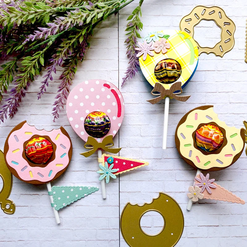 Donut Lollipop Metal Cutting Dies 00 Donut Lollipop Metal Cutting Dies 00