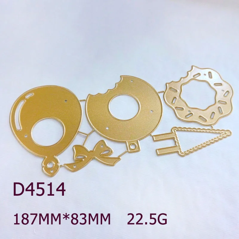 Donut Lollipop Metal Cutting Dies 01 Donut Lollipop Metal Cutting Dies 01