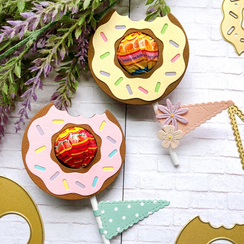 Donut Lollipop Metal Cutting Dies 02 Donut Lollipop Metal Cutting Dies 02