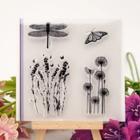 Dragonfly Butterfly Stamp Set