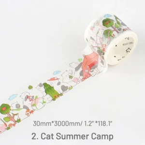 Cute Cartoon Animals Washi Tape