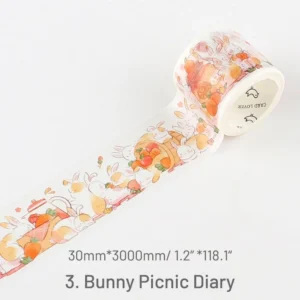 Cute Cartoon Animals Washi Tape