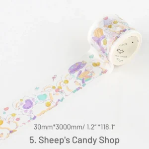 Cute Cartoon Animals Washi Tape